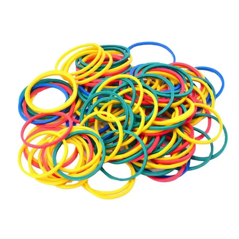 

100pcs/box Mixed Color Elastic Rubber Bands Tattoo Accessory for Tattoo Gun Multifunction Tattoo Supplies