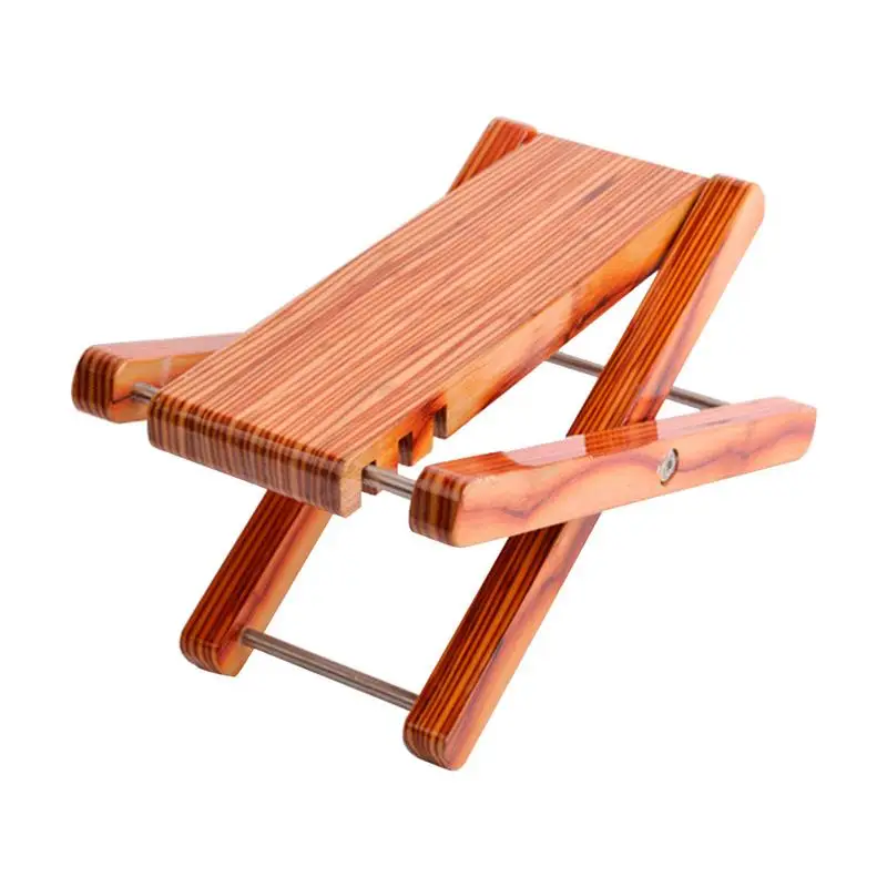 Bamboo Wood Guitar Foot Rest Stool Stand Foldable Acoustic Classic Guitar Pedal Footboard with 3 Adjustable Height Levels Bamboo Wood Guitar Foot Rest Stool Stand Foldable Acoustic Classic Guitar Pedal Footboard with 3 Adjustable Height Levels