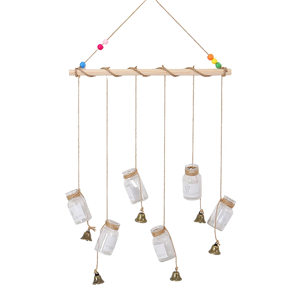 

Chic Small Bell Wind Chime Decor Display Macrame Party Decor