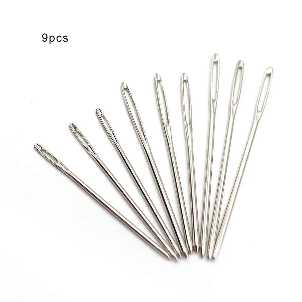 

Blunt Head And Large Eye Needle Thickening Suit Hand-sewed Sweater Knitting Hat Needle Big Hole Needle