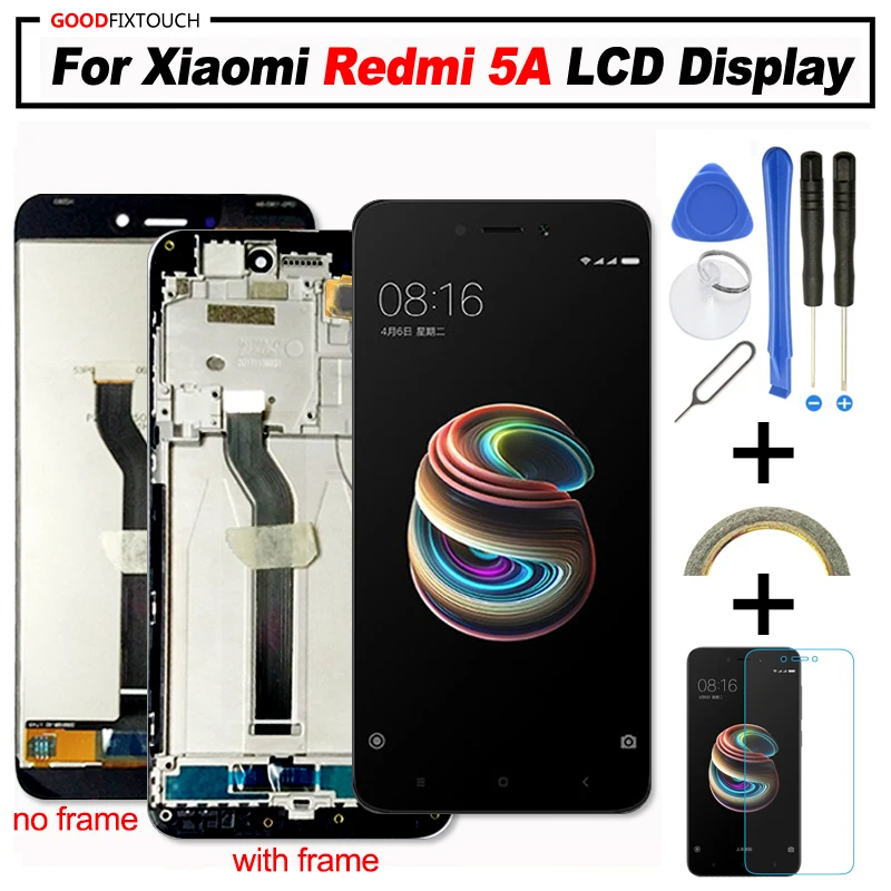 5 0 ''оригинал для Xiaomi Redmi 5A ЖК дисплей сенсорный экран дигитайзер + рамка