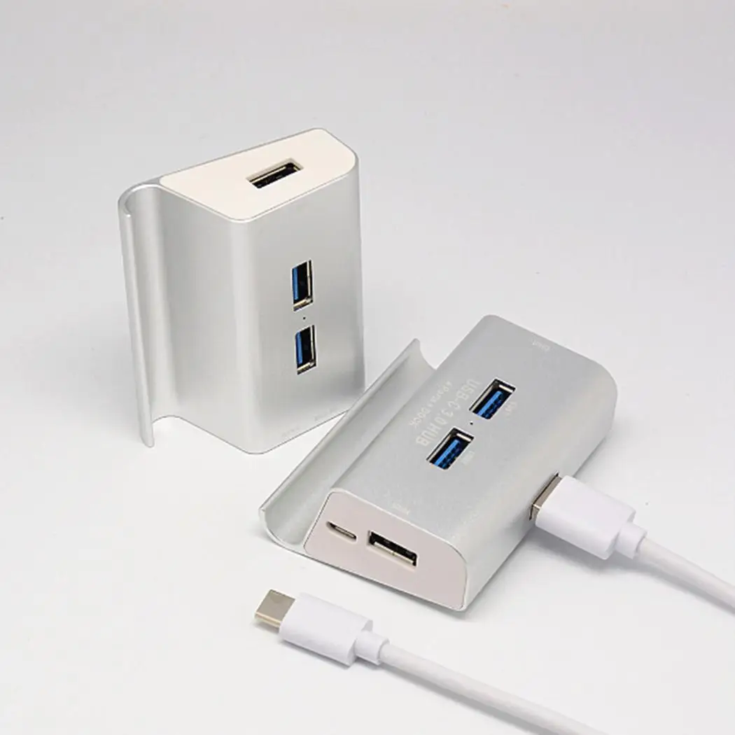 Type C до 4 портов USB 3 0 концентратор OTG SD TF Память особенно отлично подходит для