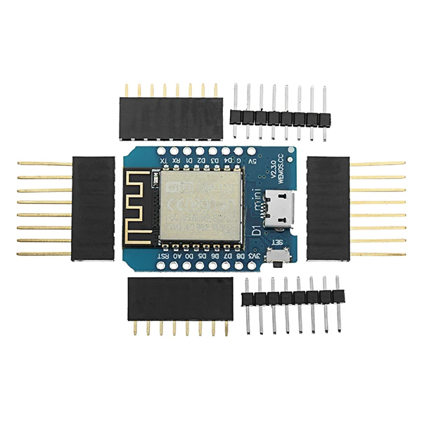 

D1 Mini V2.3.0 WIFI Development Board Based ESP8266 ESP-12S 4MB FLASH Module