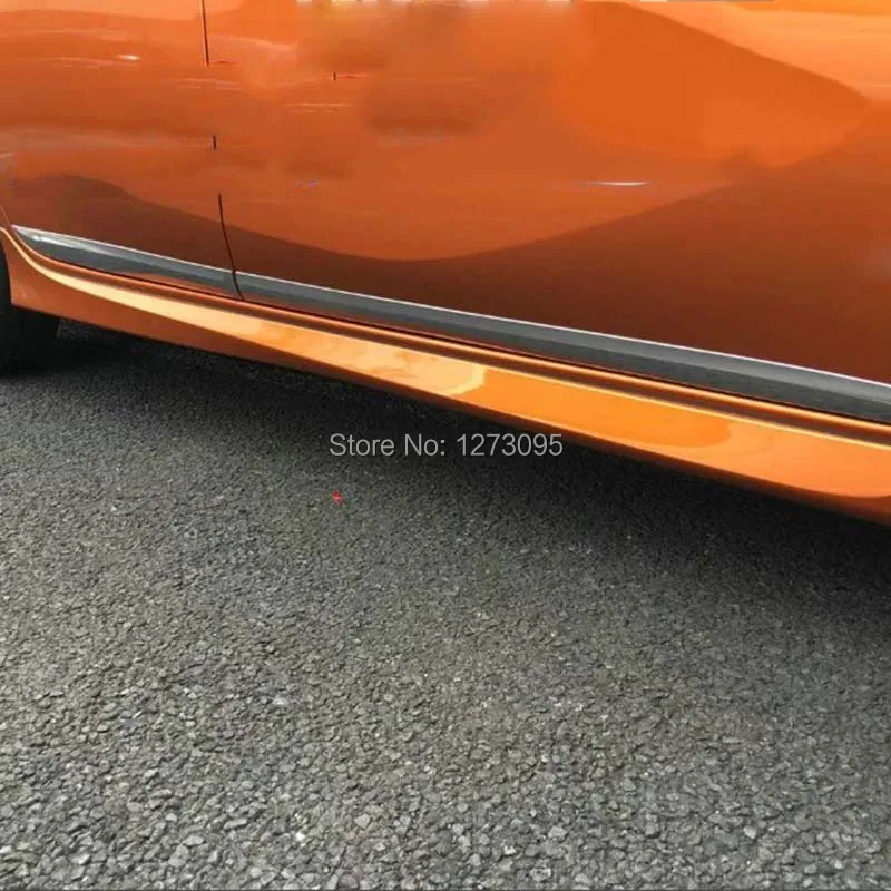 Для Nissan Note E12 2017 2018 2019 2020 ABS хромированный корпус боковой двери молдинг отделка