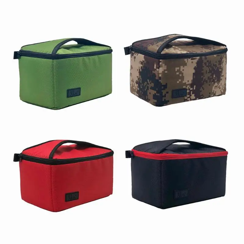 Partition Padded Insert Camera Bag Protection Shockproof Canvas Inner Case Pouch for DSLR