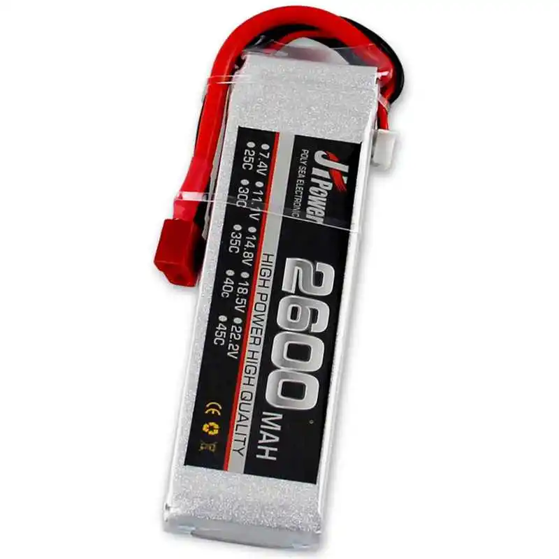 Новинка 2019 JH Lipo RC автомобильный аккумулятор 2600 2s 35c 7 4 v T/TX60 разъем для 1/10