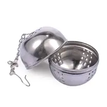 Чайная посуда, ситечко для чая, шарики для приправ, прочный и здоровый Чайный фильтр, чайные инструменты, эллиптические шарики для приправ из нержавеющей стали