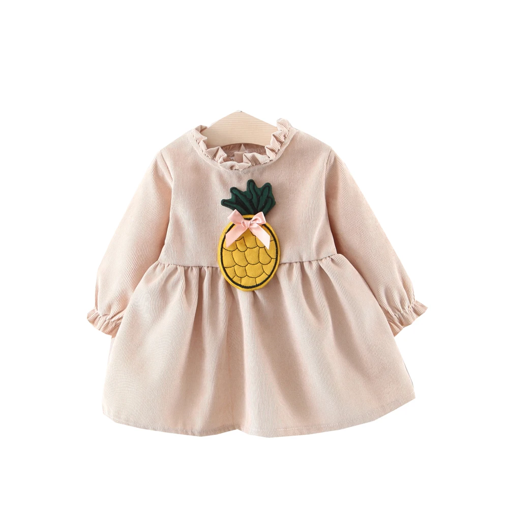 

Adorable Newborn Infant Baby Girl Long Sleeve Cotton Princess Dress Clothes Outfits