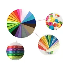 40 шт./компл. Красочные нетканый материал для самостоятельного изготовления ремесел ручной работы кукла ткань Войлок Аксессуары для куклы DIY Швейные Ткань 30x20 см E5M1