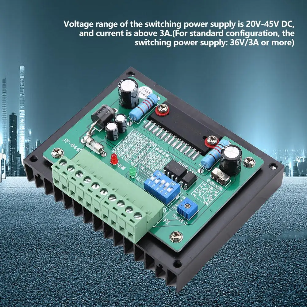 

1 pcs Stepper Motor Driver THB6064AH JP-6445A Single Axis Controller Motor Driver Board