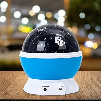 

LED Night Light Projector Moon Lamp Battery USB Kids Gifts Children Bedroom Lamp Projection Lamp for Birthday Holiday Party