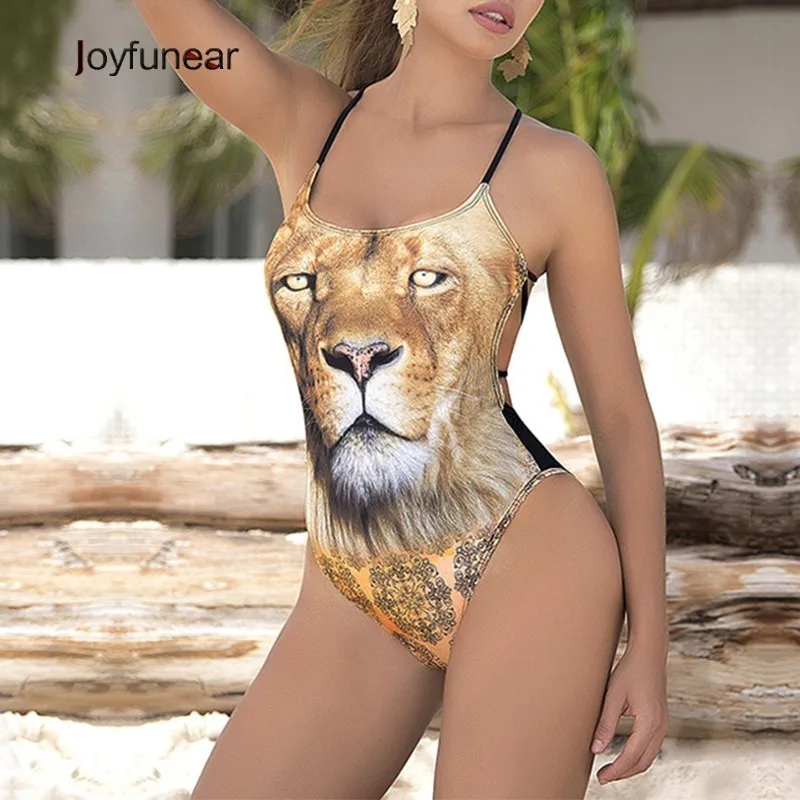 Joyfunear 2019 бандаж открытая спина сексуальный боди для женщин пляжная одежда