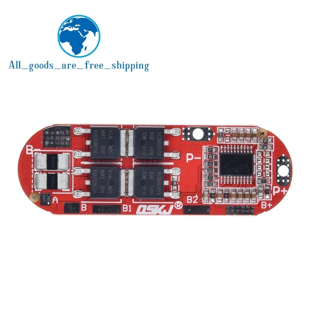 Bms 1s 2s 10a 3s 4S 5S 25a Bms 18650 литий-ионная Lipo литиевая батарея Защитная печатная плата модуль Pcb Pcm 18650 Lipo Bms зарядное устройство