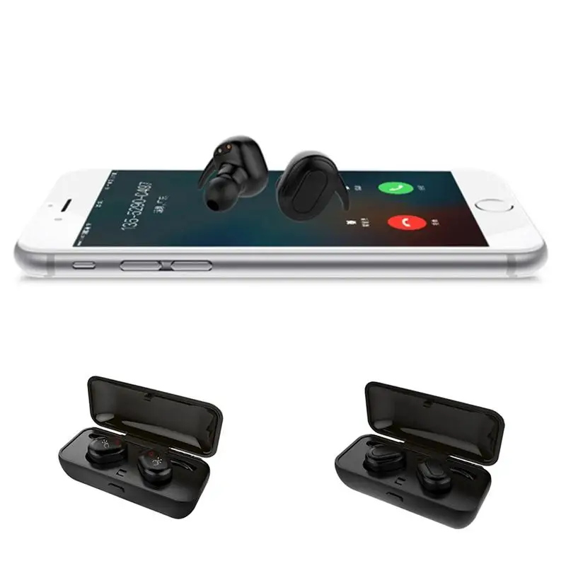 Водонепроницаемые Мини Bluetooth наушники Беспроводные спортивные 4 2 с магнитной