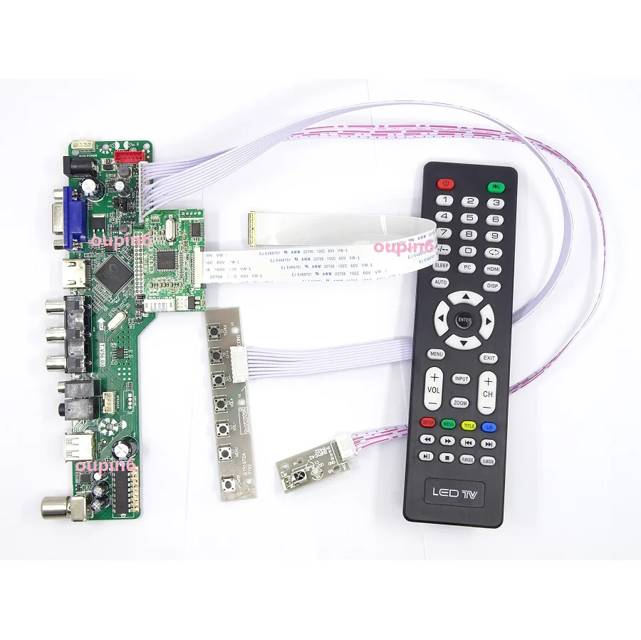  For LP156WF6-SPM2/SPM1 1920*1080 sreen monitor TV HDMI VGA LCD LED EDP DIY Controller driver board