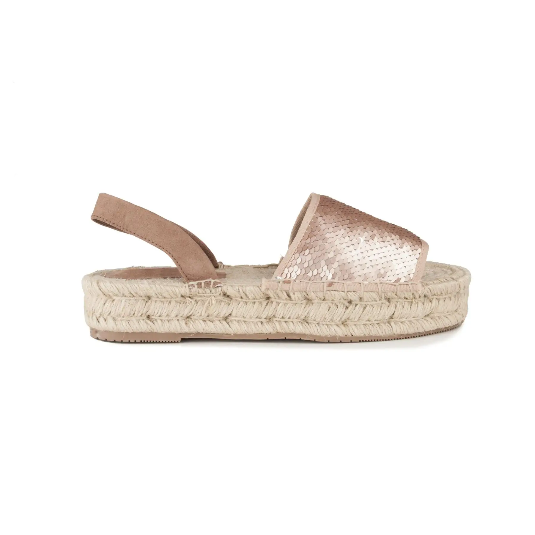 CORINA WOMAN TEXTILE ESPARTOS платформа|Боссоножки и сандалии| |