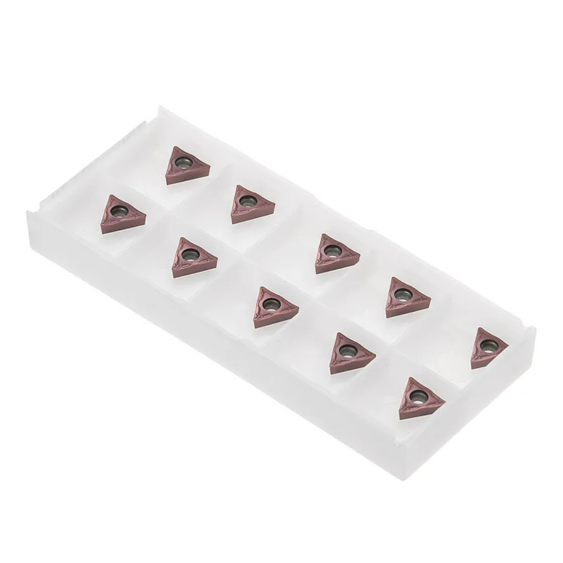 

High Quality 10pcs TCMT090204 TM ZP1521 External Turning Tool Carbide Insert High Strength for Lathe Boring Bar