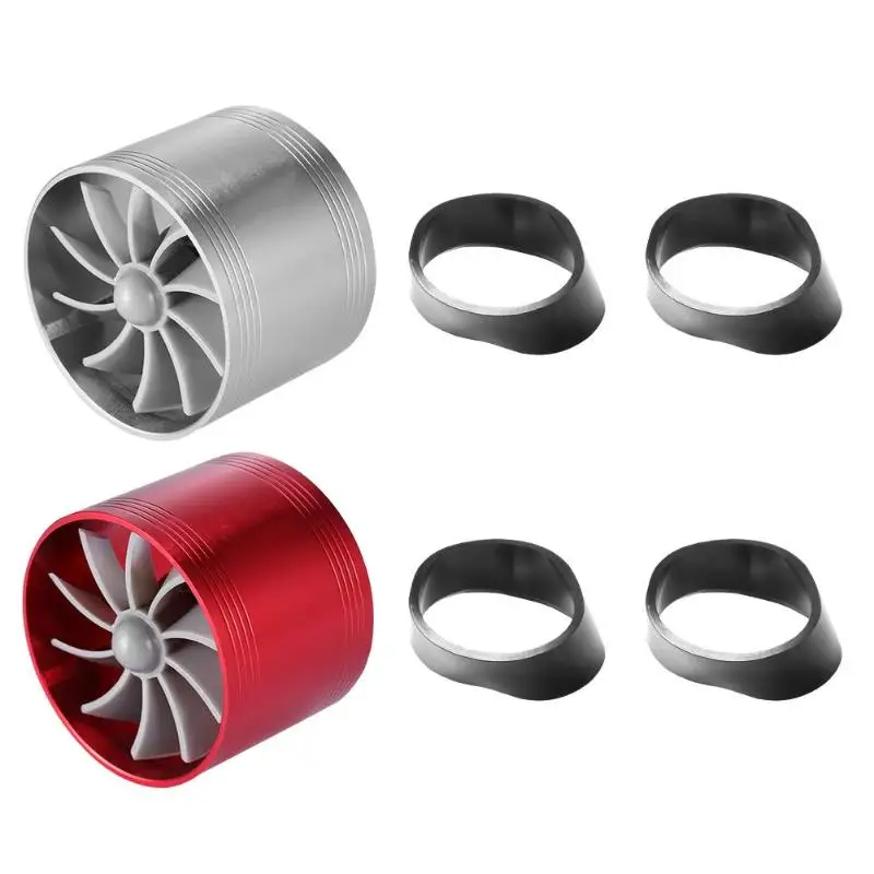 

Universal Supercharger Single Turbo Turbine Air Intake System Gas Fuel Saver Fan Automobile Renovation fix Fuel Saving Parts