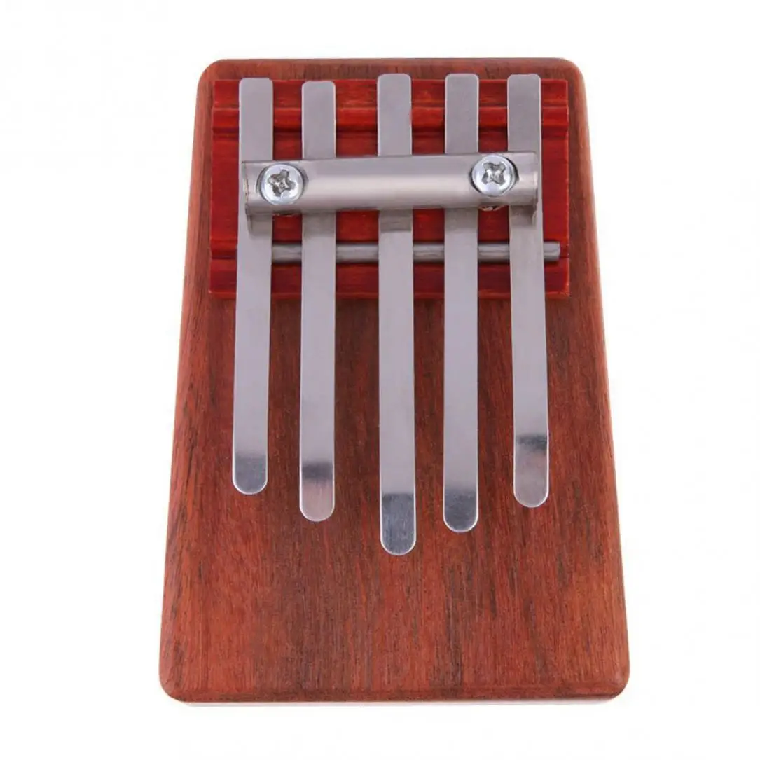 Finger Thumb музыкальное пианино 5 ключ Kalimba Mbira палисандр перкуссионная клавиатура инструмент для начинающих детей