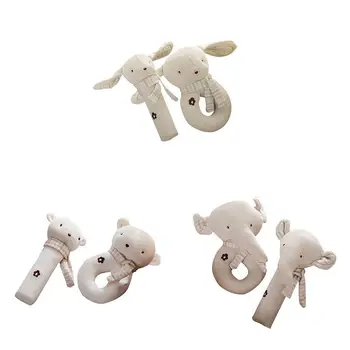 

Baby Hand Shake BB Stick Baby Soothe Hand Crank Rattle Set