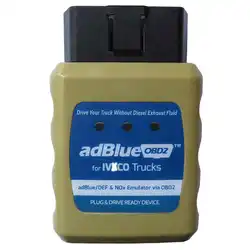 Новые Adblueobd2 для I-VECO грузовики Adblue Эмулятор AdBlue/DEF Nox эмулятор через OBD2 16pin для iv-Эко грузовиков и автобусов Бесплатная доставка