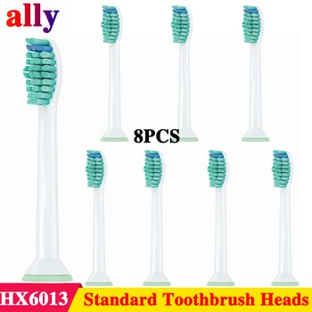 

8pcs for Philips Sonicare Compatible Toothbrush Heads Replacements HX6014 HX6013 ProResults, fits DiamondClean, EasyClean,