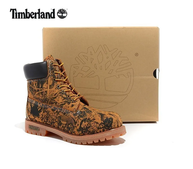 timberland leopard boots