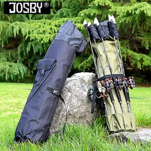 Рыболовная удочка сумка рюкзак для Ffishing портативная многофункциональная нейлоновая Рыболовная Сумка холщовый рыболовный чехол JOSBY