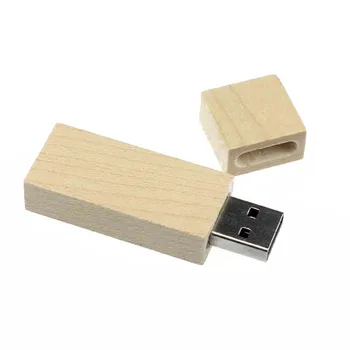 

USB 2.0 Stick - Wood Storage Unit Sta High Speed USB 2.0 Stick U-Disk (4 GB)
