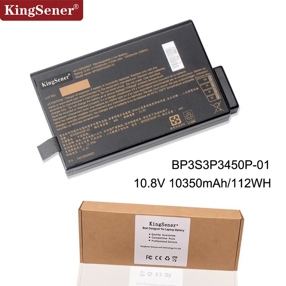 Аккумулятор KingSener для ноутбука Getac X500 10 8 В 10350 мА · ч V100 V1010 V200 M230 441128400007 33 01PI