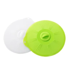 Силиконовые горшки крышки для кастрюли чаша крышка чашки стрейч всасывания кухня приготовление пищи бункер для дома стопор универсальная посуда запчасти