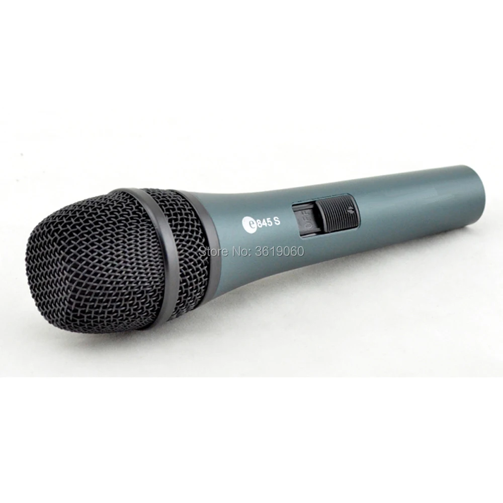 Проводной кардиоидный вокальный микрофон 845S проводной sennheisertype 20 шт.|Микрофоны| |