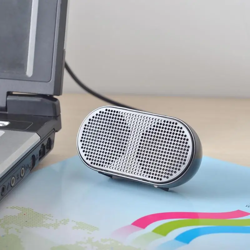 Миниатюрный usb динамик с двойным роговым устройством стерео аудио музыкальный