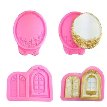 Строительный замок дворцовые ворота, силиконовая форма для торта, кухонные аксессуары, форма для кексов, помадки, инструменты для украшения торта