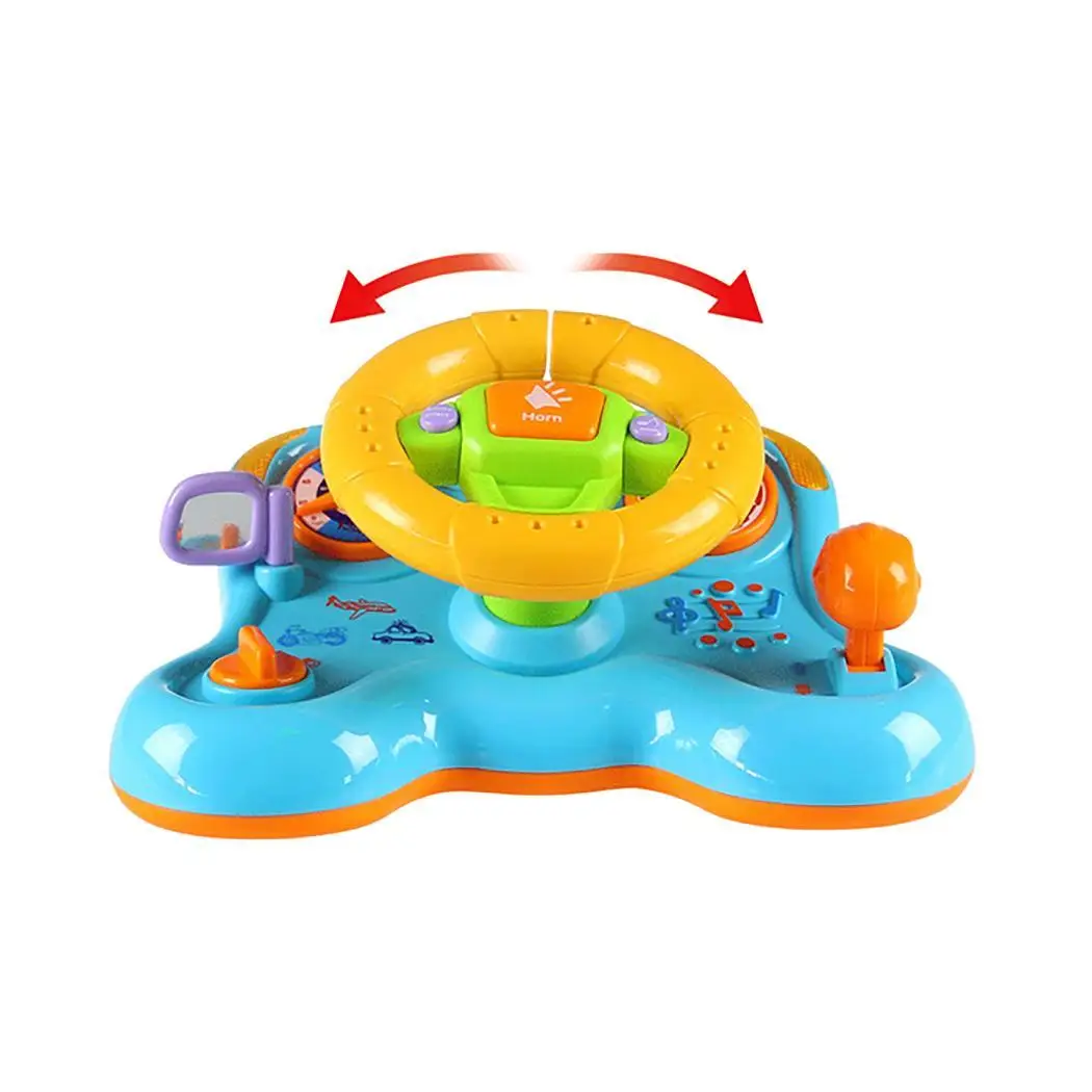 Steering Wheel Shape Deformation vibration steering wheel deformation light music children's educational toys early education Steering Wheel Shape Deformation vibration steering wheel deformation light music children's educational toys early education