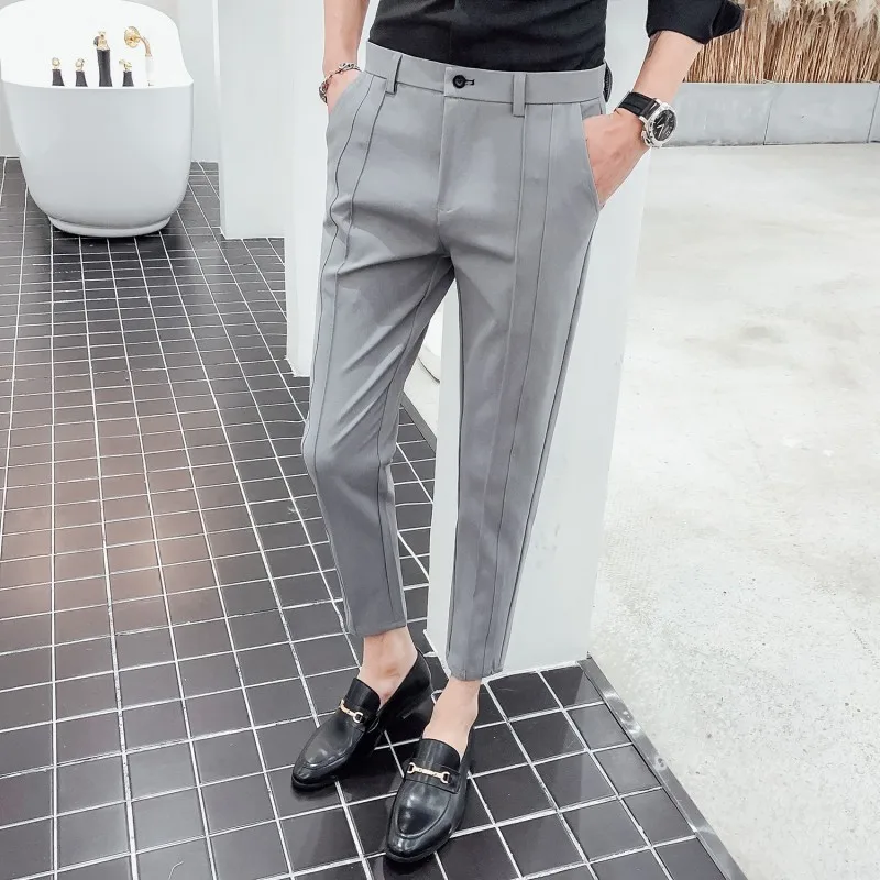 Fashion Business Stretch Suit Pant Man 