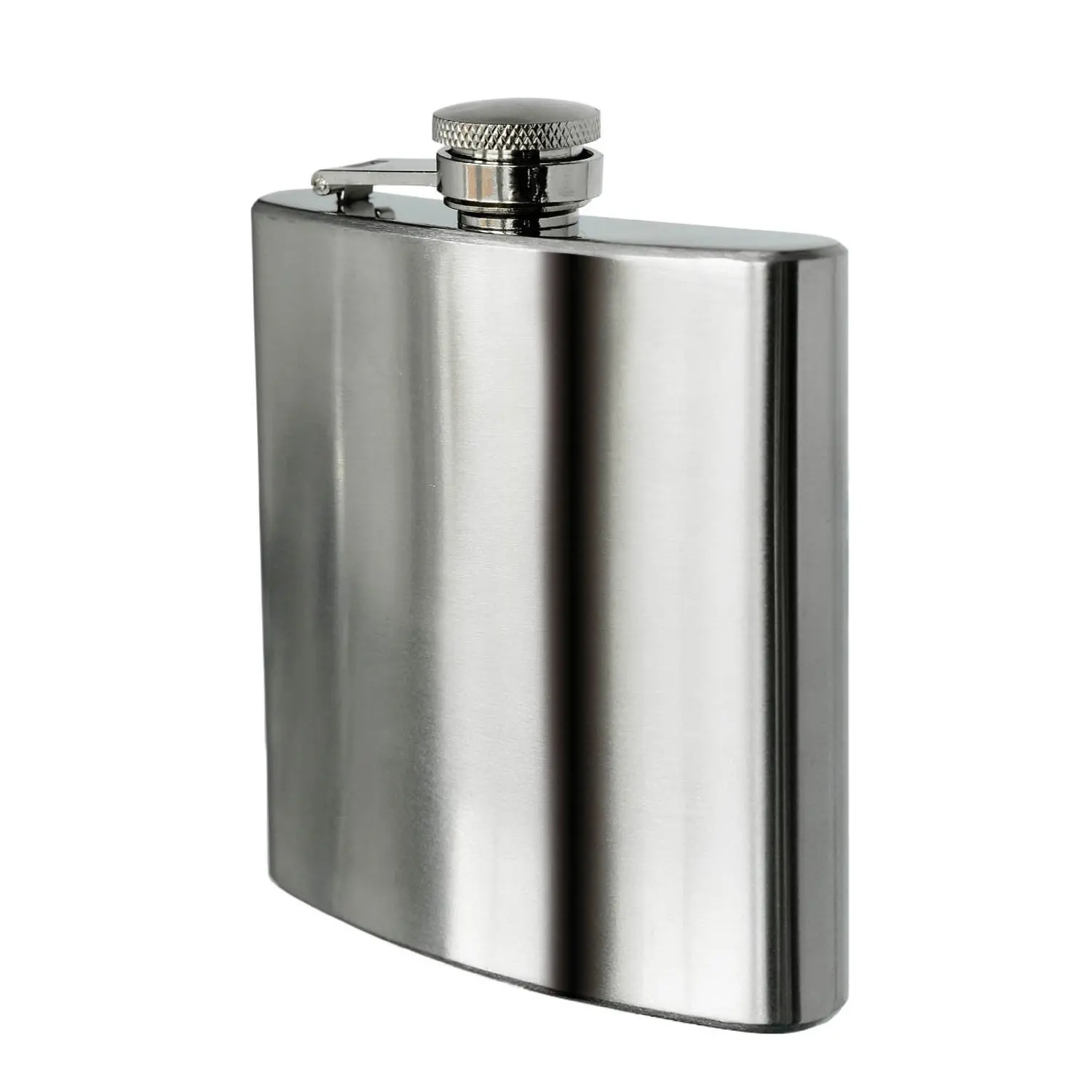 

New- 8 oz Stainless Steel Hip Flask
