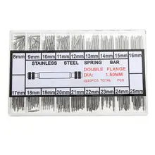 360 шт., детали для часов, инструмент для изготовления часов, инструменты для часов, пружинные шпильки, детали для инструментов для ремонта часов, набор инструментов, аксессуары