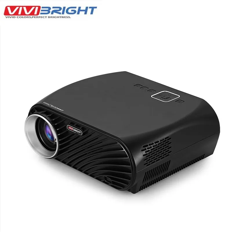 Оригинальный VIVIBRIGHT GP100 проектор высокого разрешения 3200 люмен 1080 P WiFi светодиодный