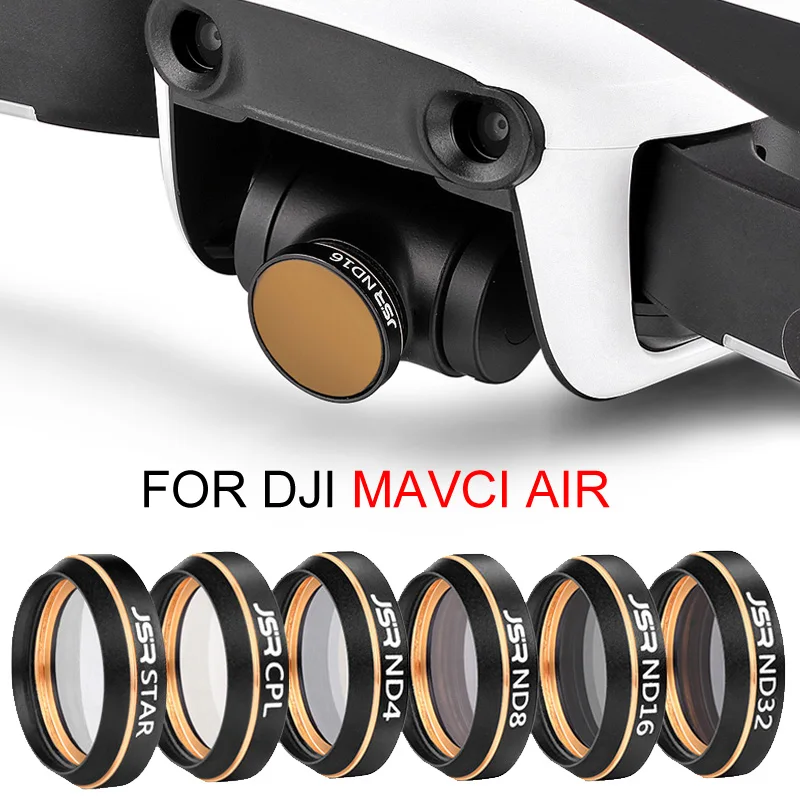 Waterproof Drone Camera Lens Filter UV/STAR/CPL/ND4/ND8/ND16/ND32 Lens