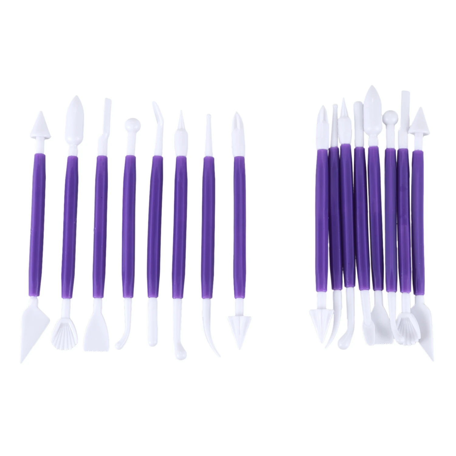 16PCS Polymer Pottery Clay Sculpting Modelling Sit Ball Stylus Nail Art Dotting Tools Rubber Tipped Ceramic Carving Kit for DI | Дом и сад
