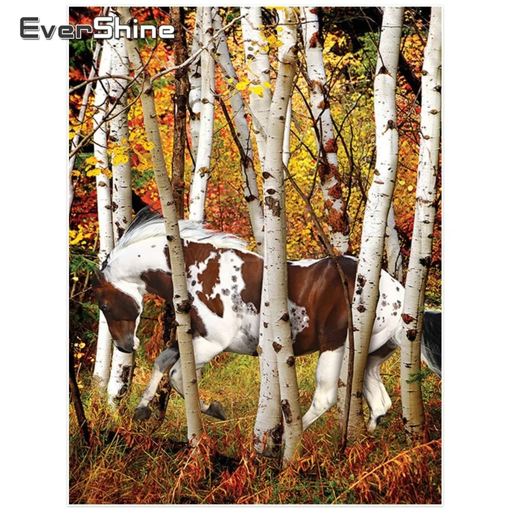 Evershine DIY Diamond Embroidery Scenery Pictures Of Rhinestones Full Square Mosaic Landscape Painting With Diamonds | Дом и сад