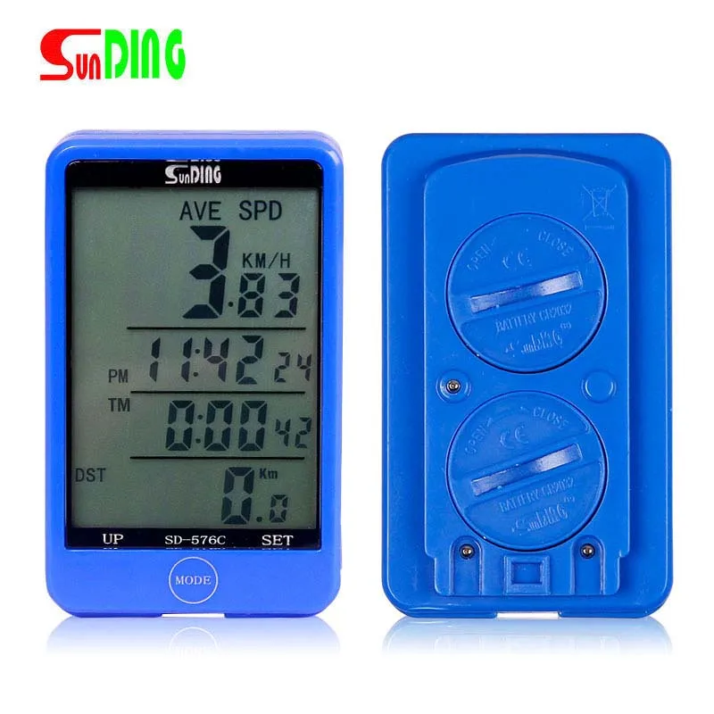 

Bike Stopwatch Computer Back light Wired Waterproof Touch Screen Bike Bicycle Speedometer Odometer Light Stopwatch