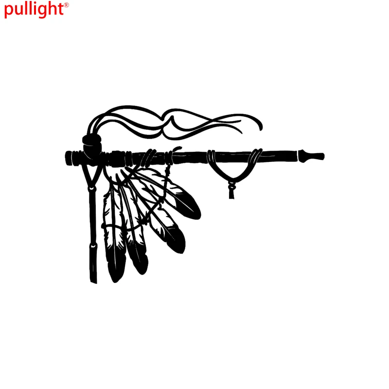 

Native American Peace Pipe Vinyl Decal Sticker Indian Tribal Car Truck Pride