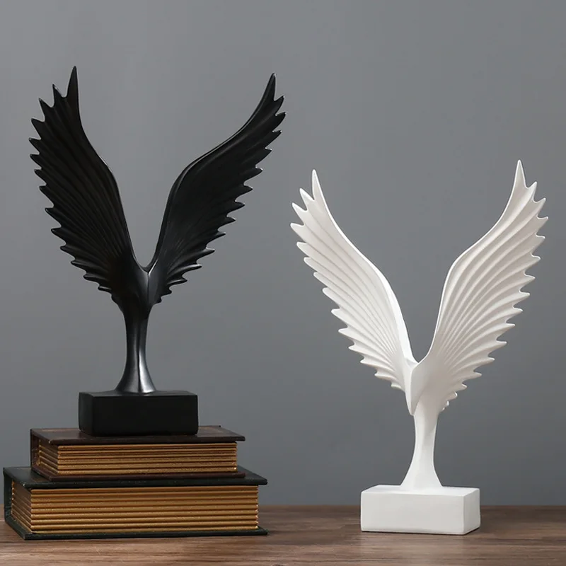  Abstracts Lanneret Eagles Wings Of Angels Resin Arts And Crafts Home Decoration Accessories Study O - 32969687888