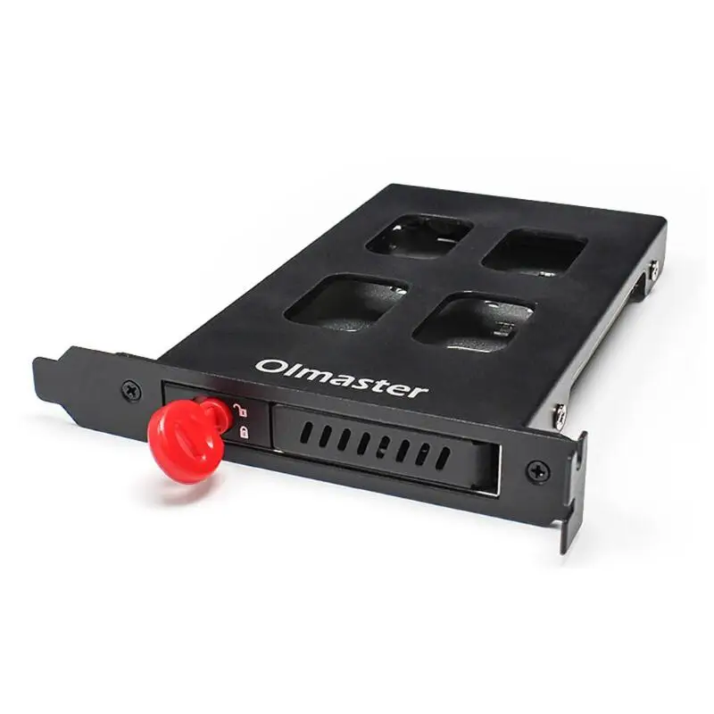 

OImaster MR-9100 PCI Slot Hard Drive Mobile Rack Internal 2.5 inch SATA HDD SSD Enclosure Box hdd ssd Case hard disk cases