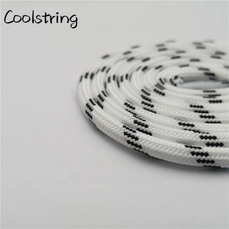 Coolstring 5 мм круглые шнурки спортивные Черные белые красные для обуви унисекс