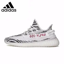 Adidas Yeezy Boost 350 V2 Новое поступление оригинальный Для мужчин кроссовки Обувь с дышащей сеткой кроссовки # CP9654 CP9366