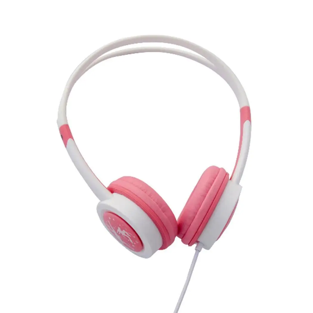 Милые детские Проводные Hi-Fi наушники 82dB 16 складные 3 5 мм Музыка 15-20 кГц 1 2 м