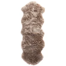 AOZUN прикроватный ковер из натуральной овчины 70x200 см, Уютный коврик из овечьего меха Zeland для домашнего декора, эко меховой ковер, Прямая поставка